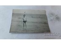 Φωτογραφία Άνθρωπος στην παραλία