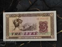 Bancnotă - Albania - 3 lekë UNC | 1976