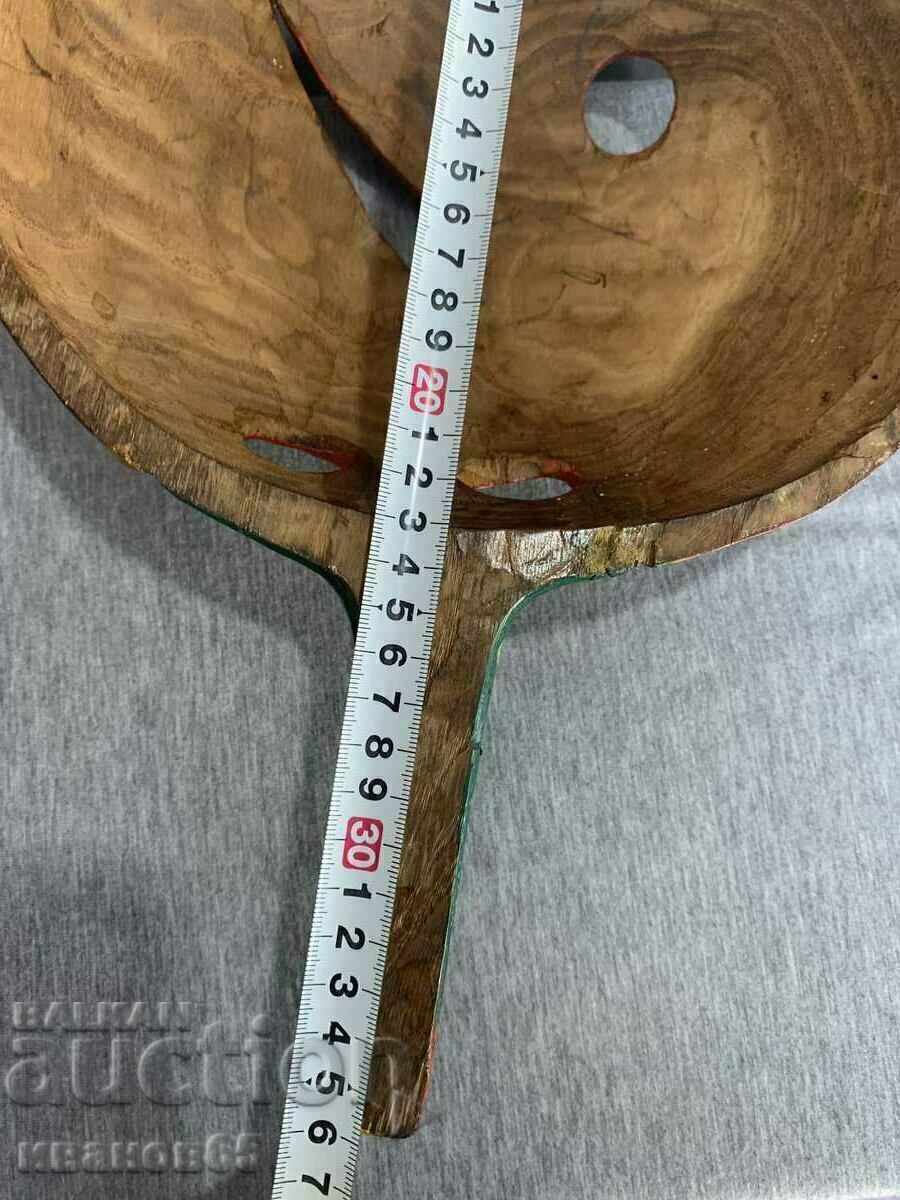 ζωγραφισμένη ξύλινη μάσκα - 7