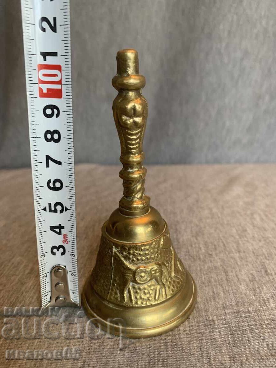 Delivery of Brass Bell Decorated