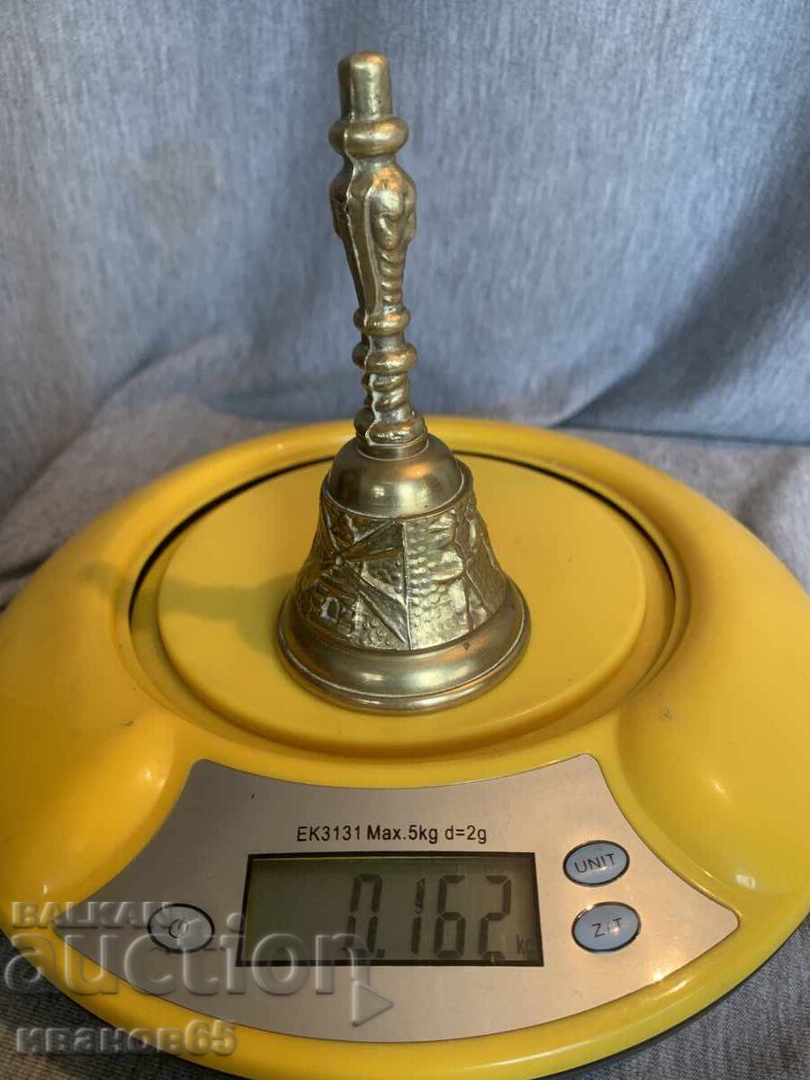 Brass Bell Decorated - 6