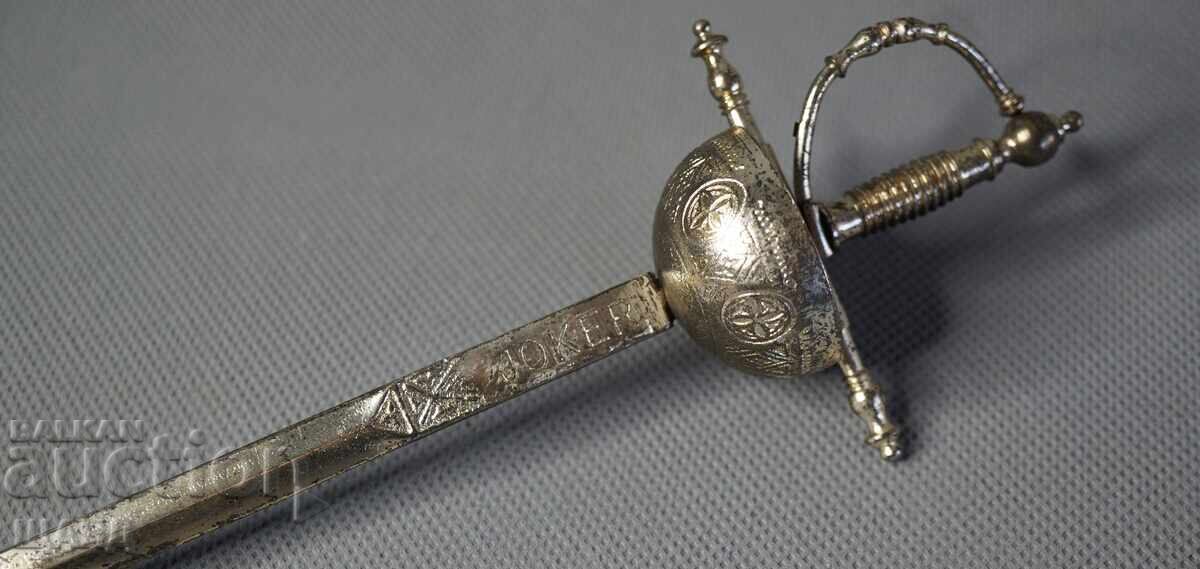 JOKER Vintage letter opener letter letters saber rapier with price € 5.45 | 10.66 BGN