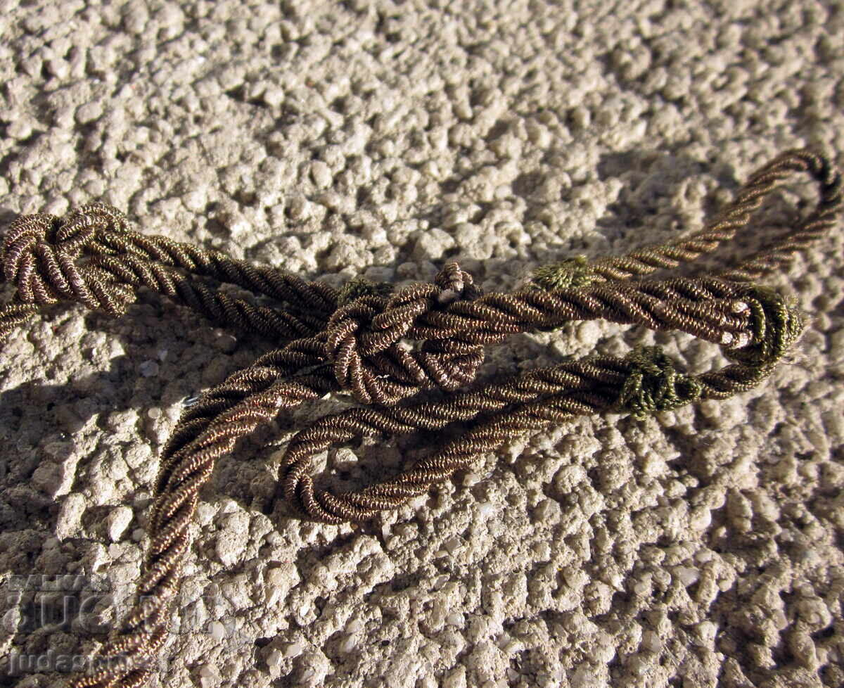 Livrarea Șnur metalic (sârmă) pentru chipiu de soldat regal bulgar