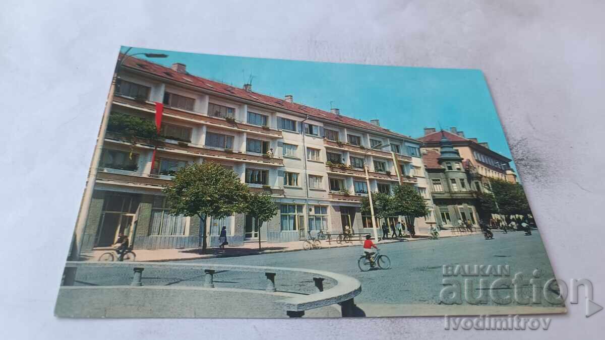 Пощенска картичка Казанлък Изглед