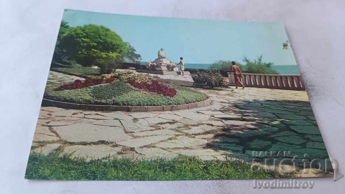 Postcard Pomorie The Sea Garden