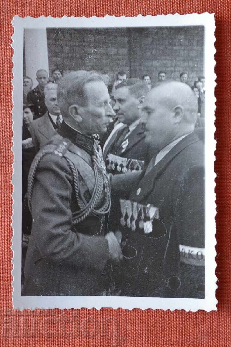 Generalul Nikola Jekov și Colonelul Gheorghi Simeonov