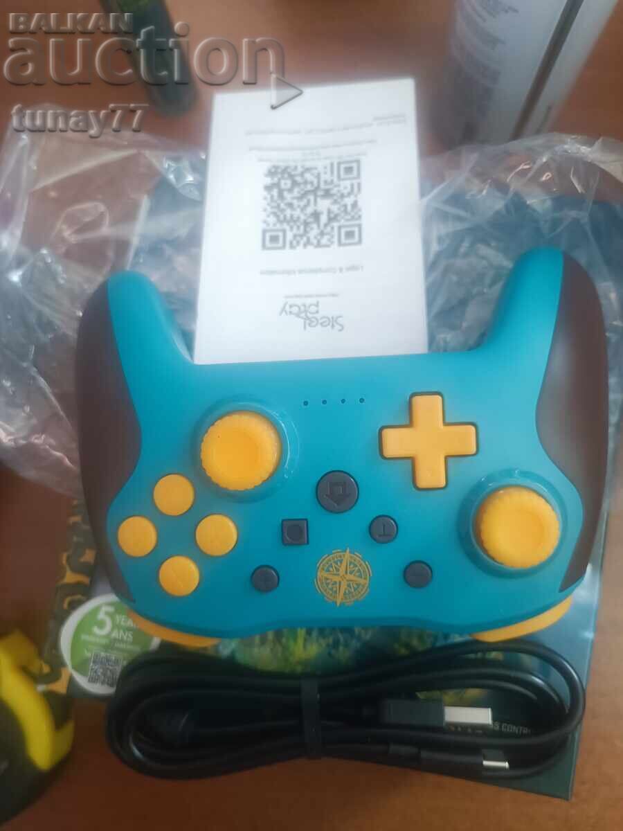 Livrarea Controller Nintendo Switch Pro, ediția Sea of Thieves Livrarea Controller Nintendo Switch Pro, ediția Sea of Thieves