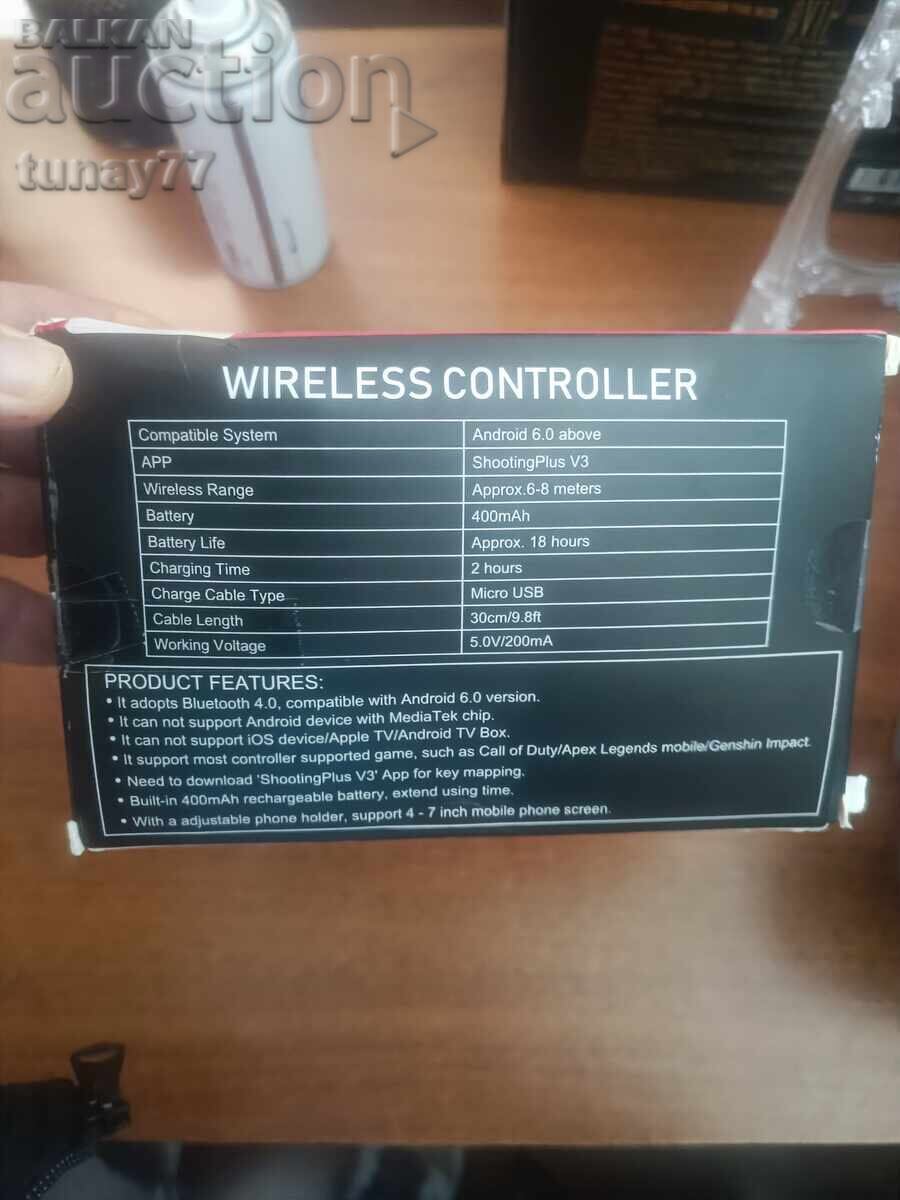 Ασύρματο χειριστήριο Bluetooth για παιχνίδια σε τηλεόραση, τηλέφωνο ή - 7