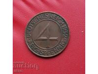 Германия-4 пфенига 1932 А-Берлин