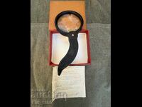 Lupă de pe vremea comuniștilor