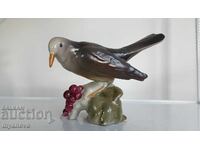 Bulgarian socialist-era porcelain bird figurine