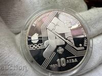 ΛΔΒ 10 λέβα 1987 Ολυμπιακοί Αγώνες Χόκεϊ
