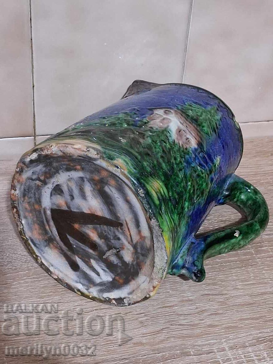 Auction  Trojan ceramic jug