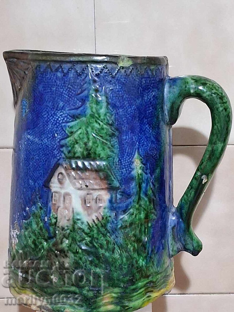 Trojan ceramic jug