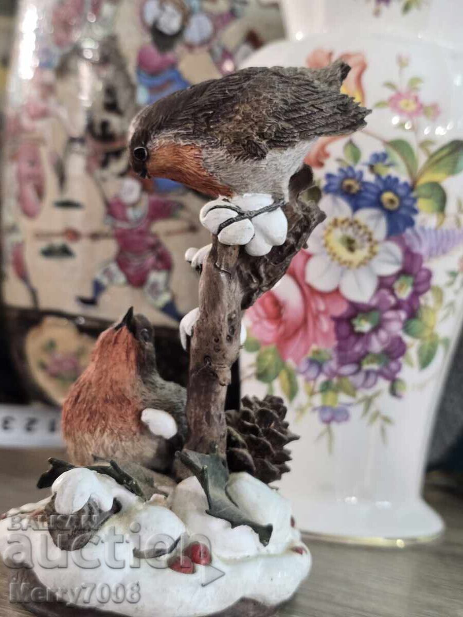 Livrarea Figurină de colecție "Robins in Winter" de Ann Richmond!
