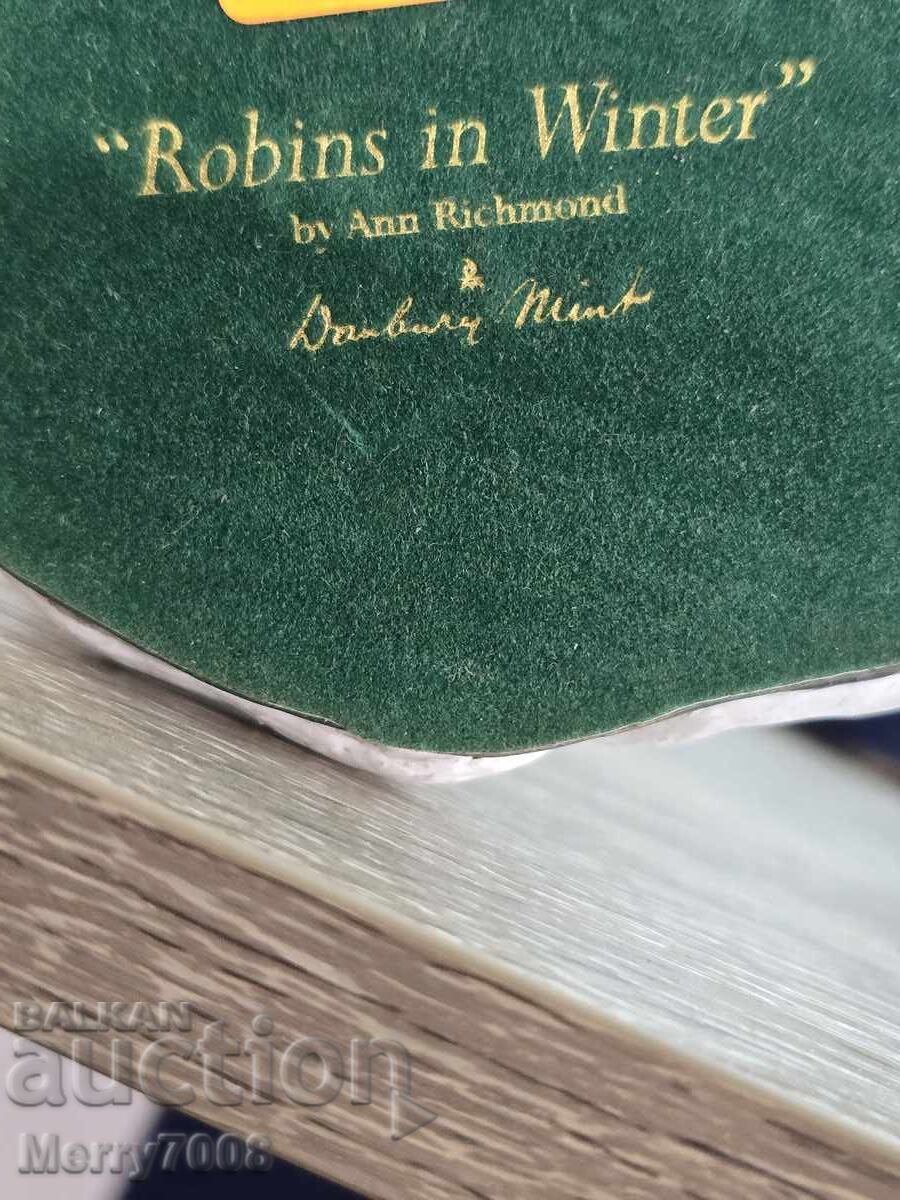 Figurină de colecție "Robins in Winter" de Ann Richmond! - 6