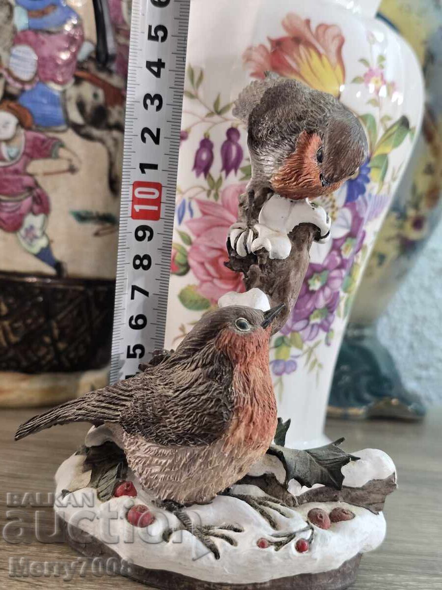 Figurină de colecție "Robins in Winter" de Ann Richmond! - 7
