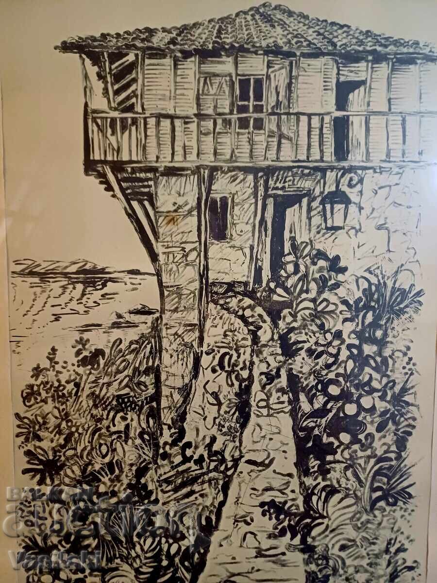 Livrarea Tablou mare de Suzi Aronov 1920 - 2020