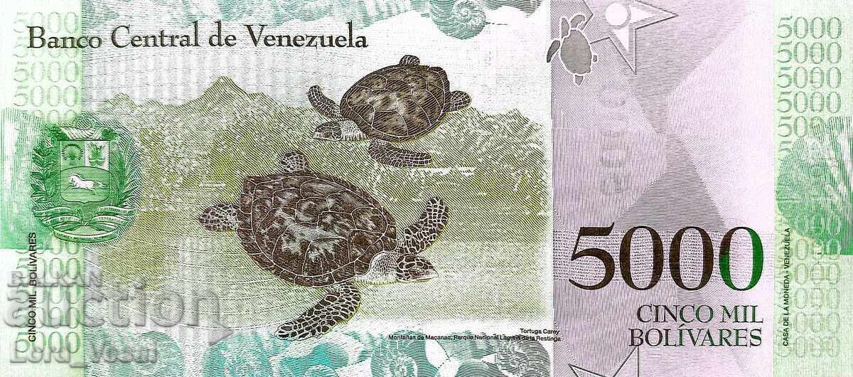 Venezuela - 5.000 Bolívares 2017 - Pick- 97 with UNC with price € 1.00 | 1.96 BGN