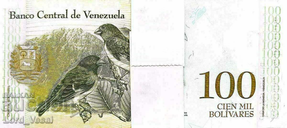 Доставка на Venezuela -  100.000 Bolívares 2017 - Pick- 100 UNC
