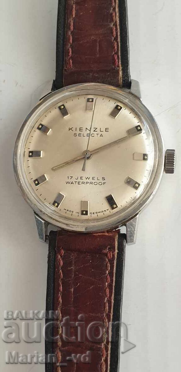 German vintage mechanical men's watch Kienzle Selecta - 7