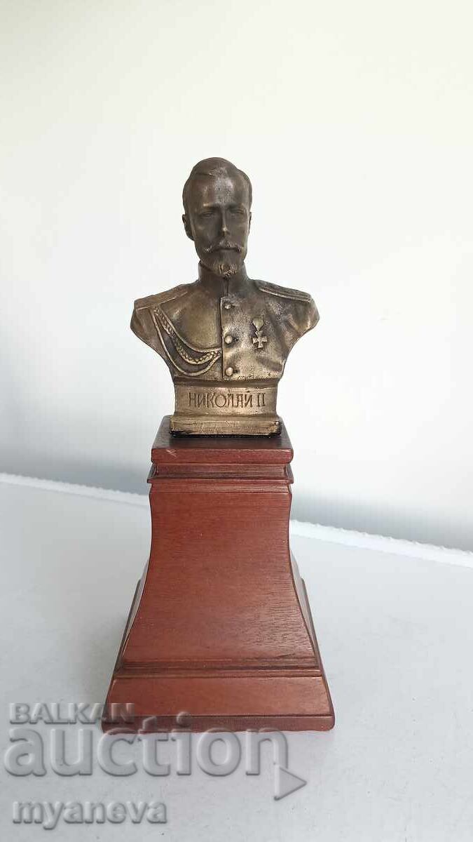 Χάλκινη προτομή του Νικολάου Β΄ Αλεξάντροβιτς Ρομάνοφ - 6