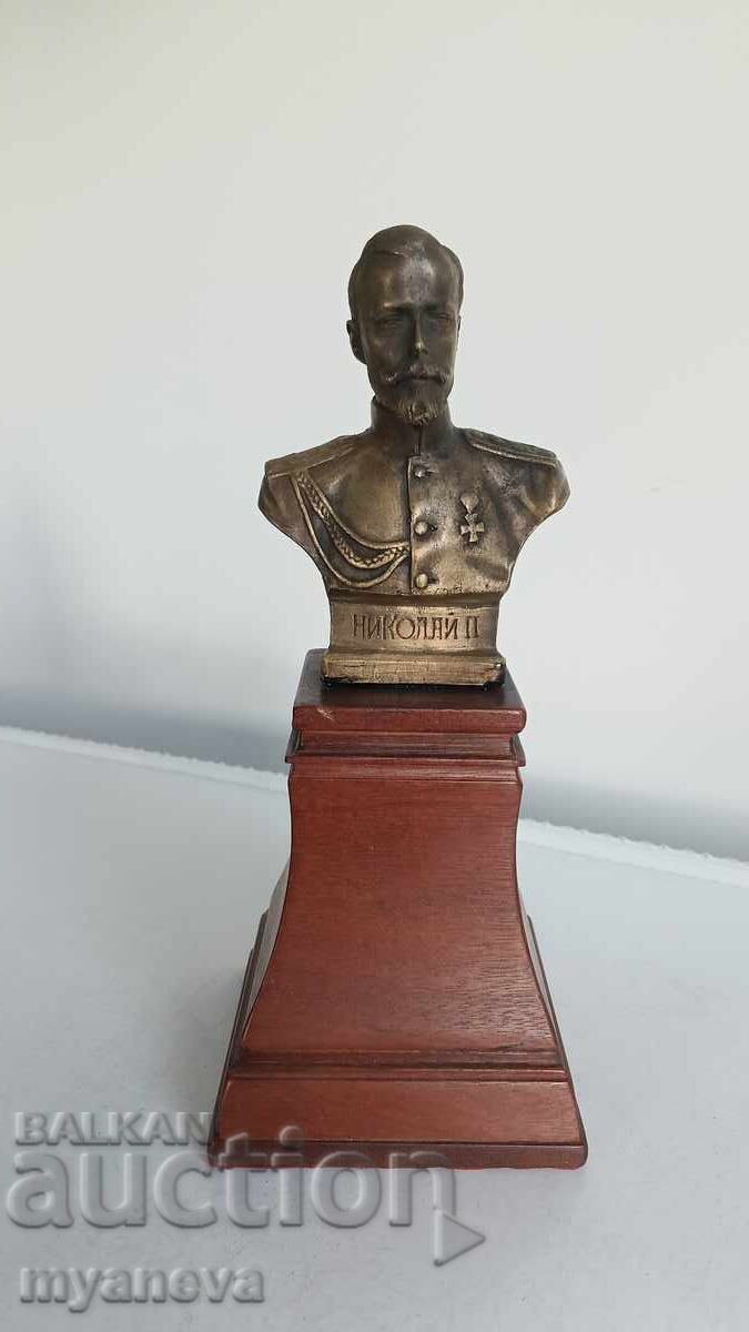 Χάλκινη προτομή του Νικολάου Β΄ Αλεξάντροβιτς Ρομάνοφ - 7