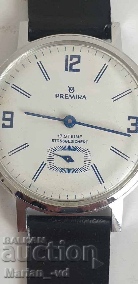 Ceas mecanic bărbătesc Premira 17 Jewels cu preț € 50.00 | 97.79 BGN