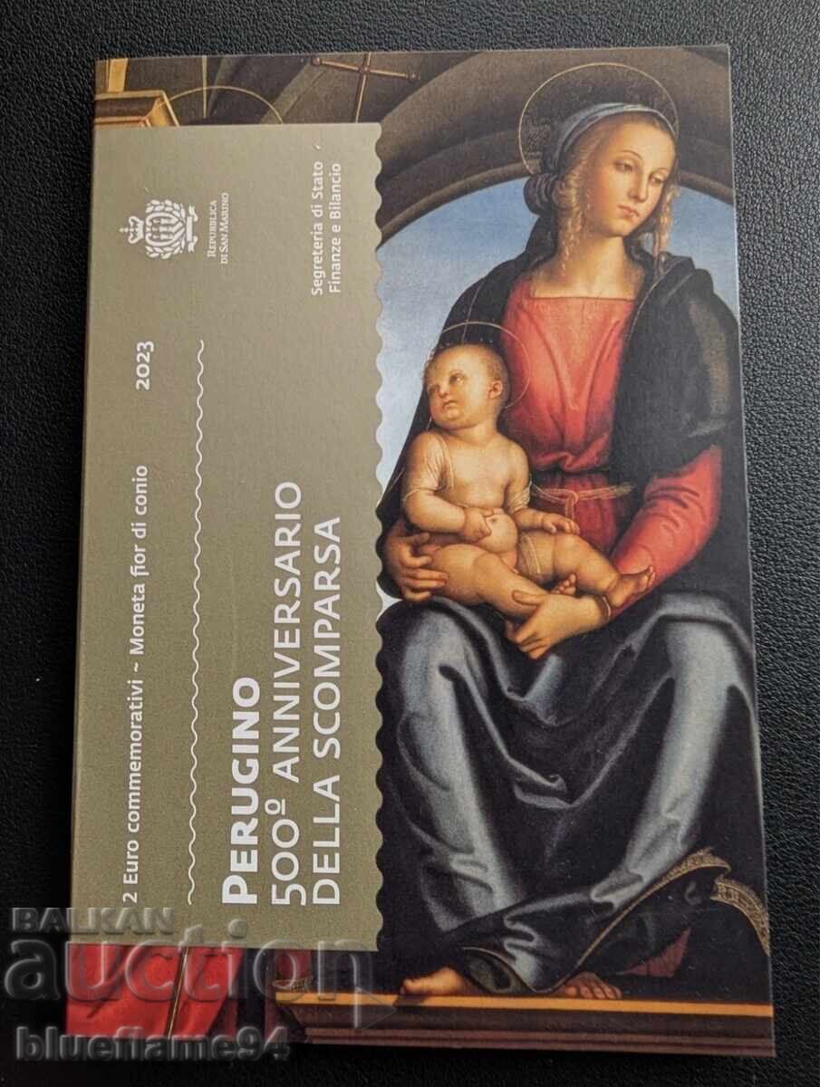 2 Ευρώ Σαν Μαρίνο 2023 Περουτζίνο