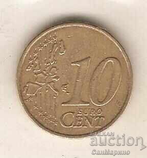 Βέλγιο 10 λεπτά του ευρώ 1999