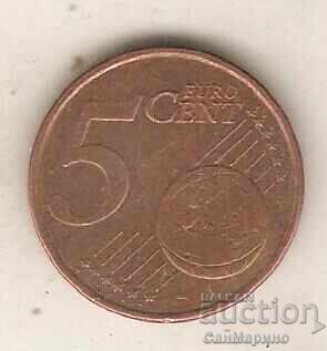 Grecia 5 eurocenți 2002 F