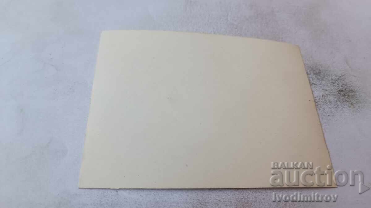 Снимка Мъже с ретро лек автомобил на шосето с цена € 1.18 | 2.31 лв.