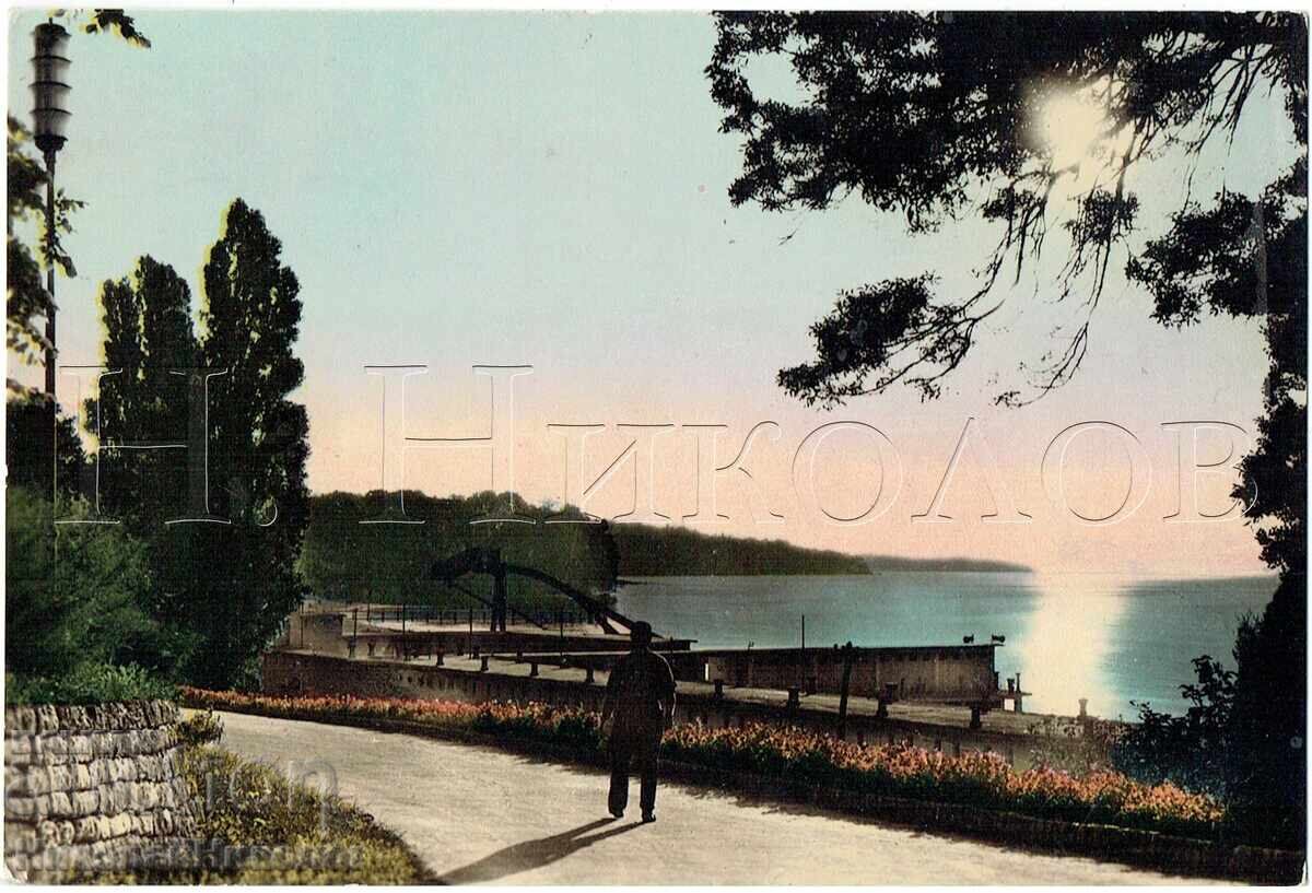 ΠΑΛΑΙΑ ΚΑΡΤ ΠΟΣΤΑΛ ΒΑΡΝΑ ΘΕΑ ΗΛΙΟΣ ZH546