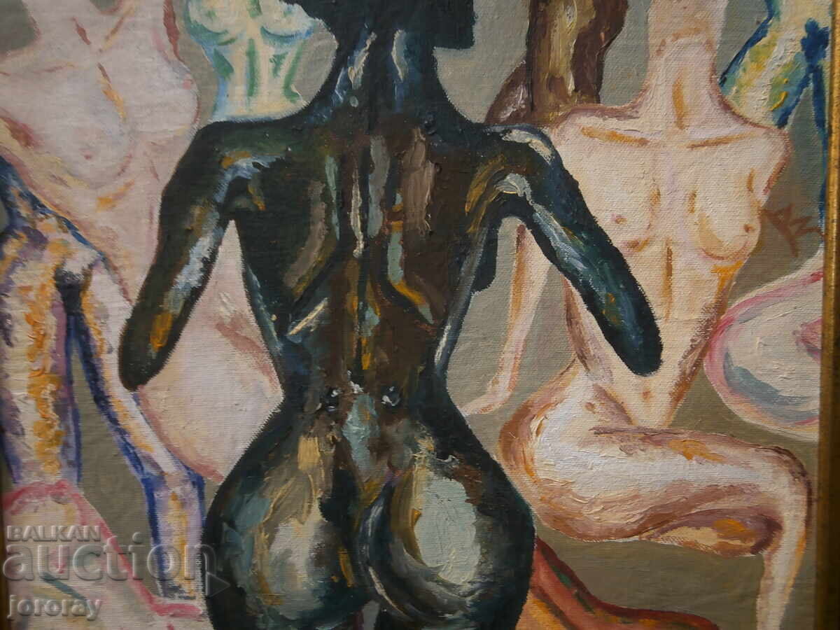 Painting Composition D. Manolov with price € 300.00 | 586.75 BGN