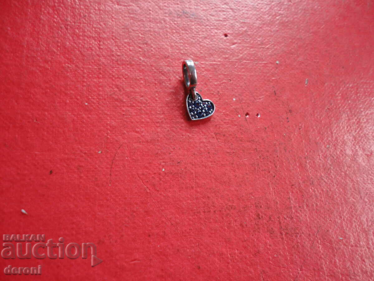 Ασημένιο κολιέ μενταγιόν Pandora με πέτρες - 6 Ασημένιο κολιέ μενταγιόν Pandora με πέτρες - 6