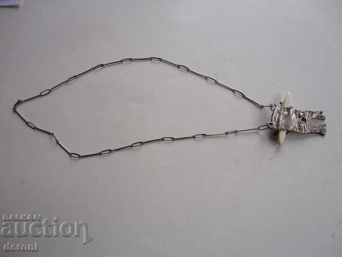 Designer silver necklace 9 - 5
