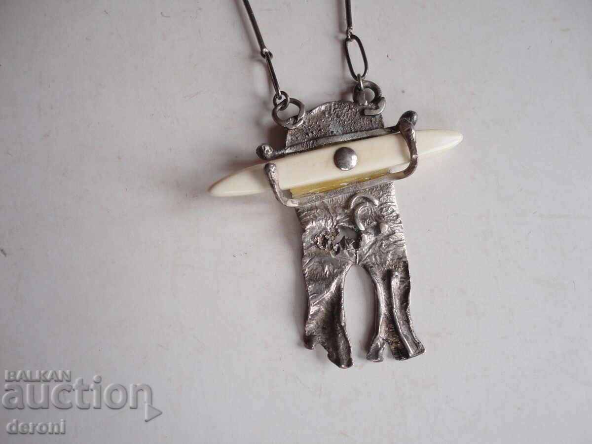 Designer silver necklace 9 - 7