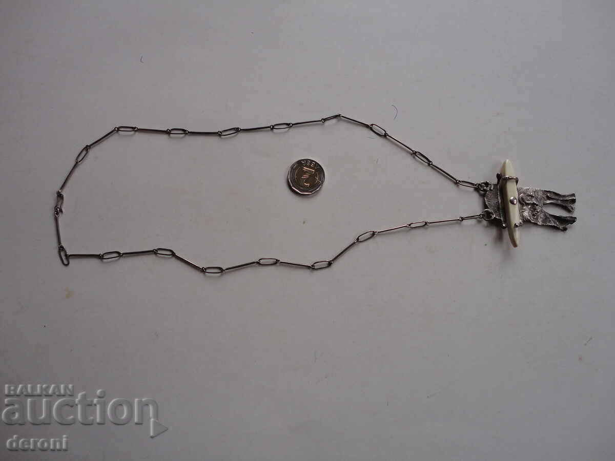 Designer silver necklace 9