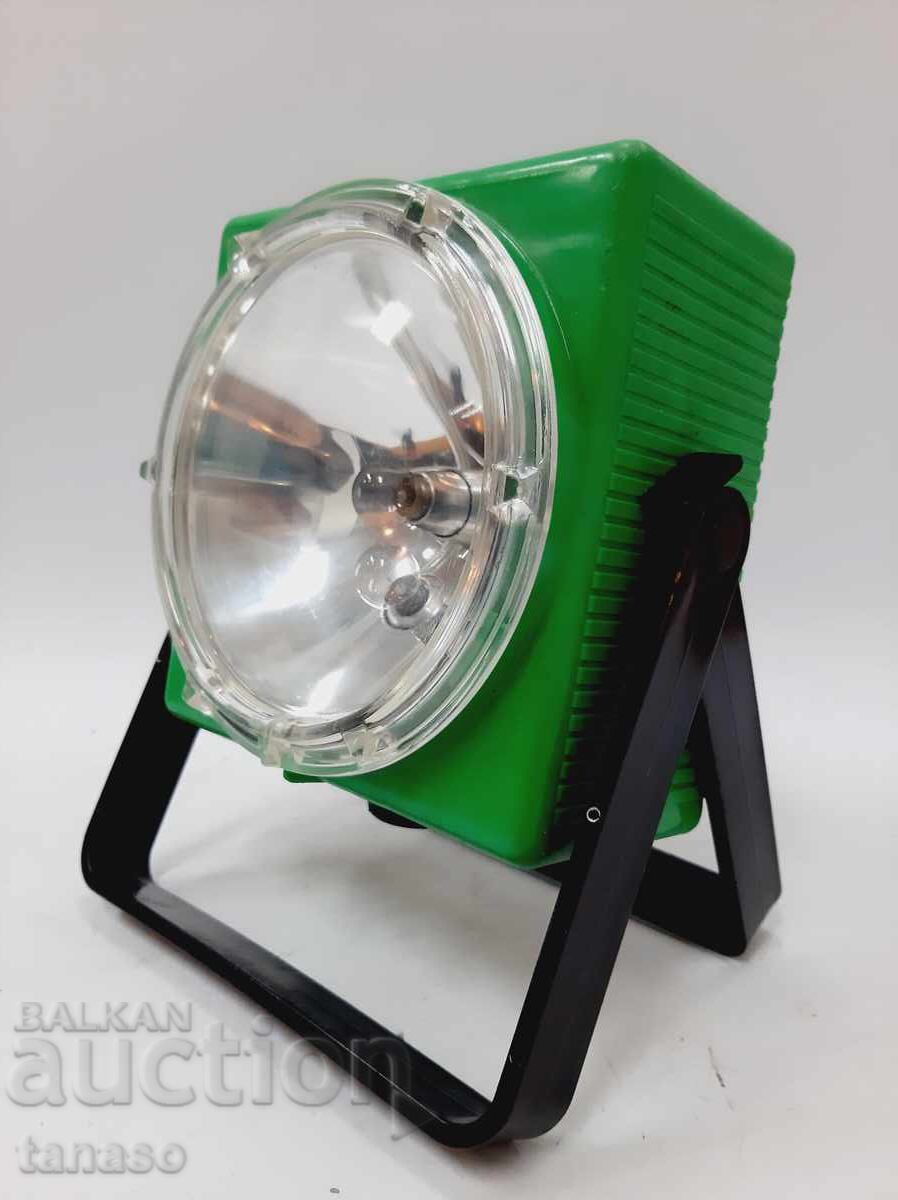 Lanternă veche RDG, proiector, lampă din perioada socialistă, perfectă! (2.5) - 6