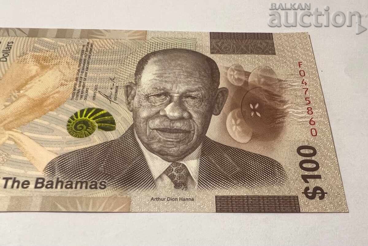 Licitație Bahamas 100 dolari 2021