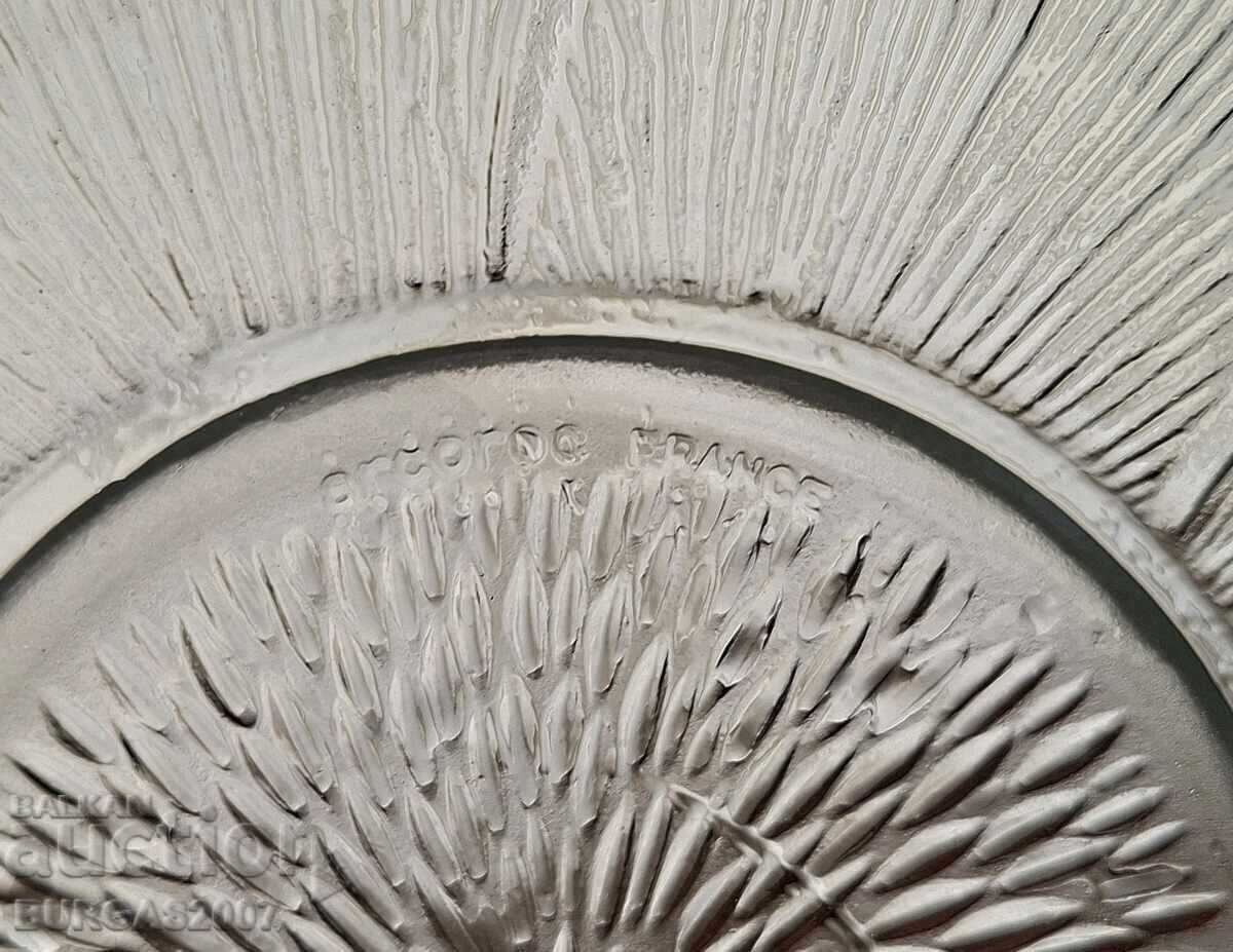 Licitație Fructieră mare din sticlă, diam. 30 cm, ARCOROC-FRANCE