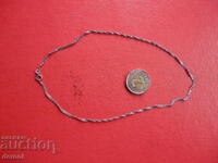 Υπέροχη ασημένια αλυσίδα κολιέ 925