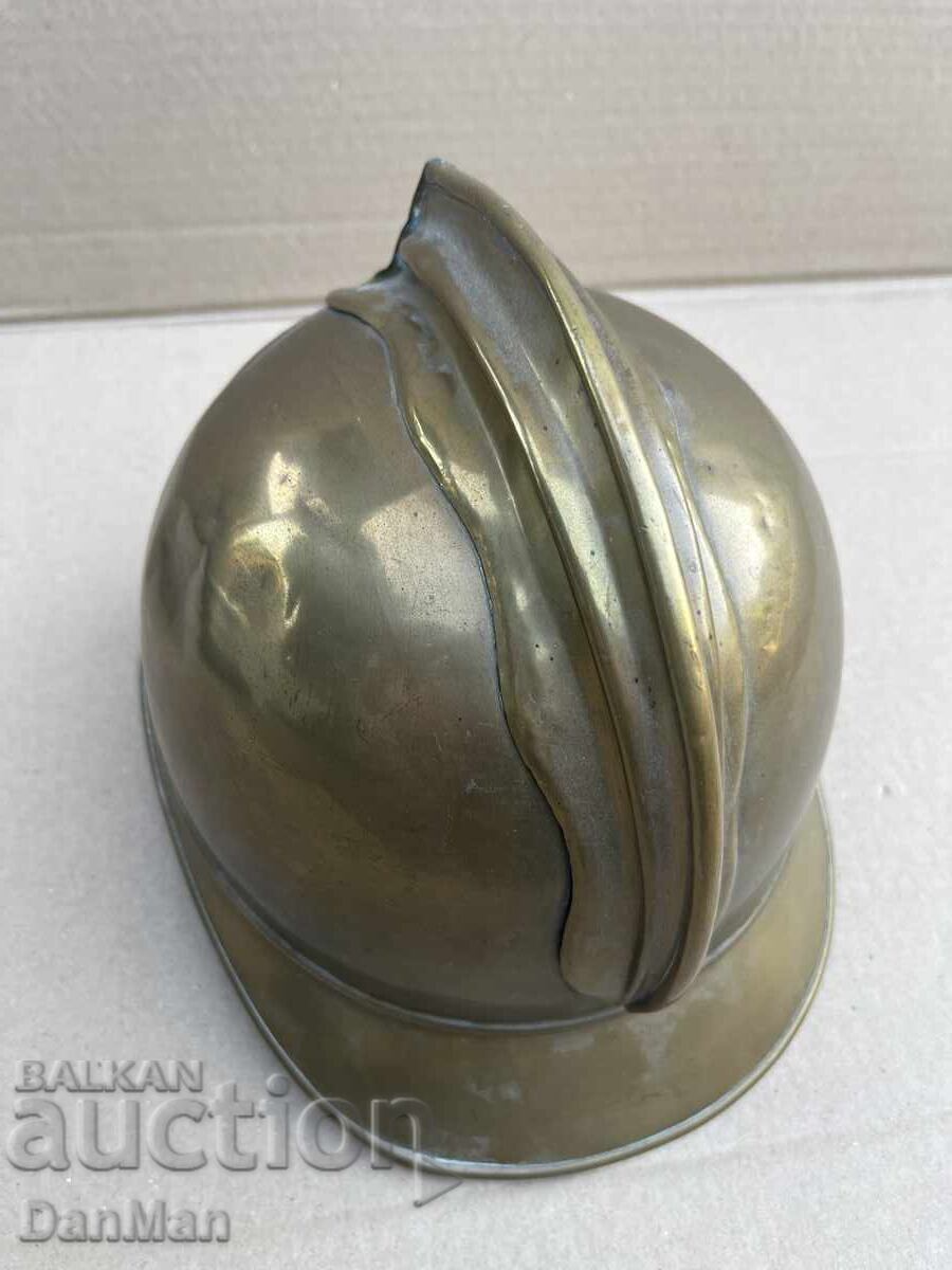 Аукцион Оригинална автентична френска пожарникарска каска, от 40те