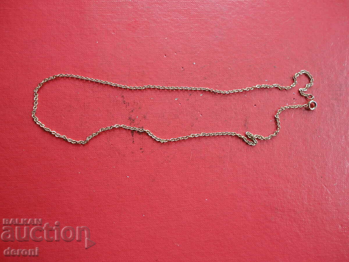 Доставка на Позлатена верижка колие 15 Доставка на Позлатена верижка колие 15