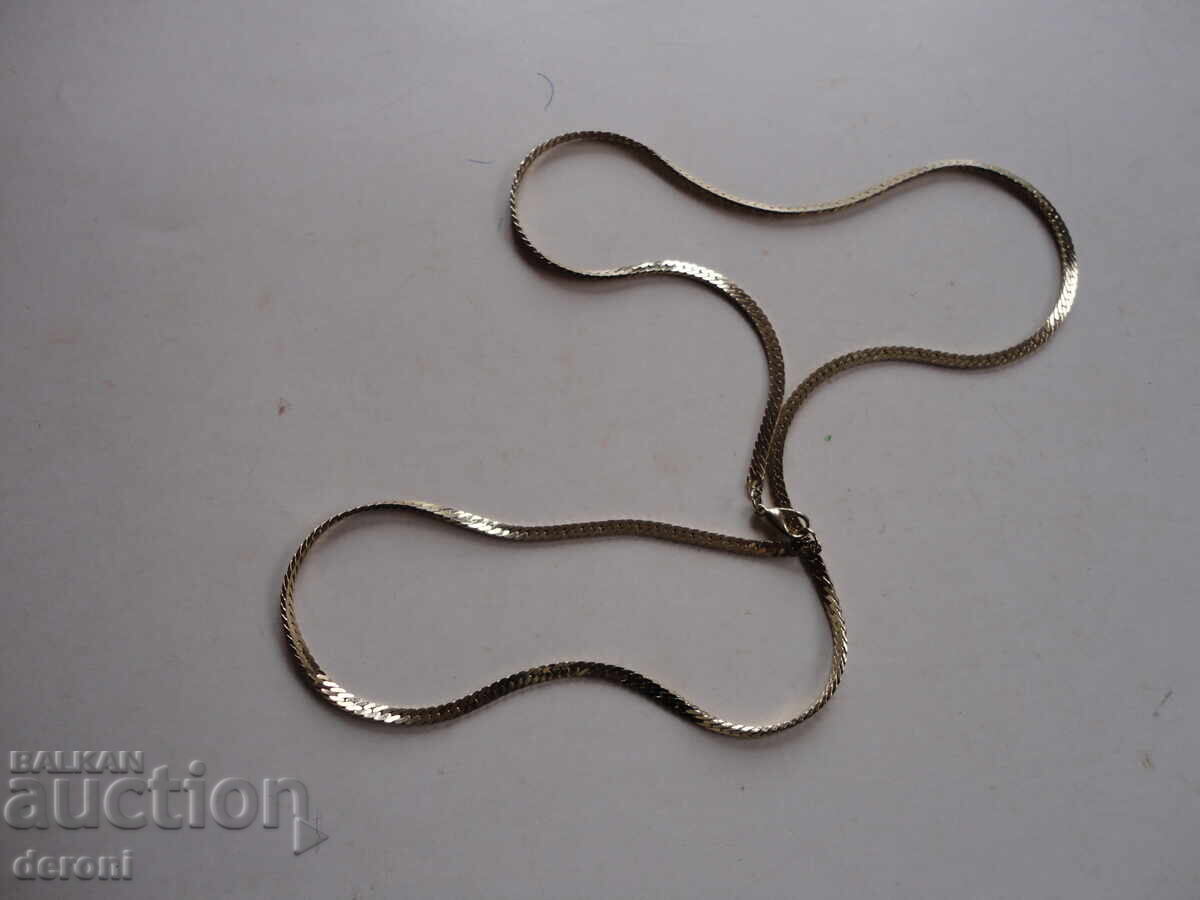 Επιχρυσωμένη αλυσίδα κολιέ 14 - 5