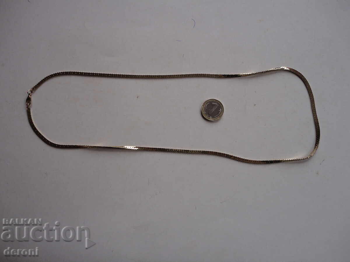 Επιχρυσωμένη αλυσίδα κολιέ 14