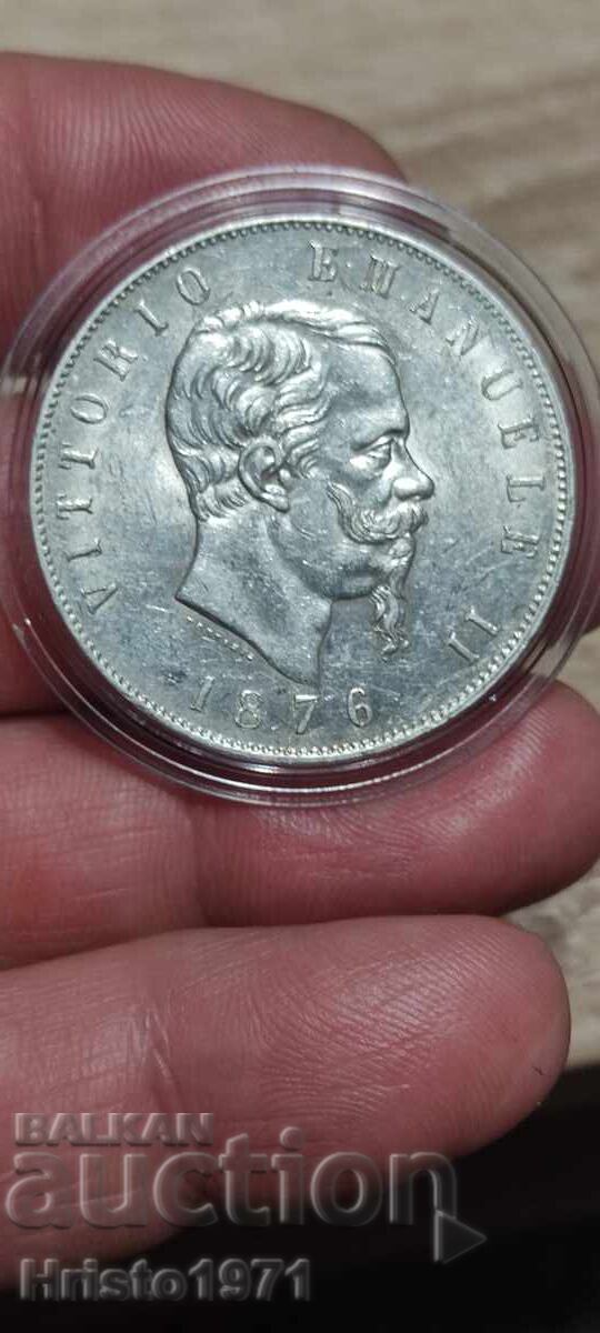 5 лири 1876