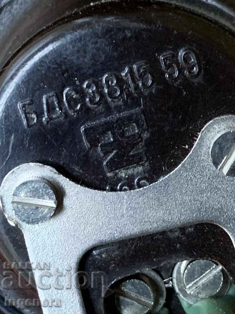 Delivery of HEADPHONES SPEAKER HANDSET TELEPHONE JACK BAKELITE FROM THE SOCIALIST ERA