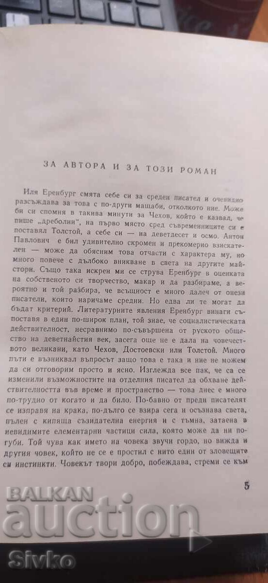 Livrarea Ziua a doua, Ilya Ehrenburg