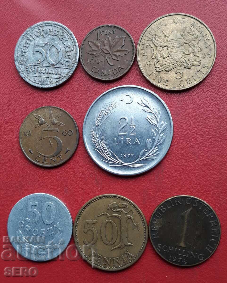 Μικτή παρτίδα 8 νομισμάτων